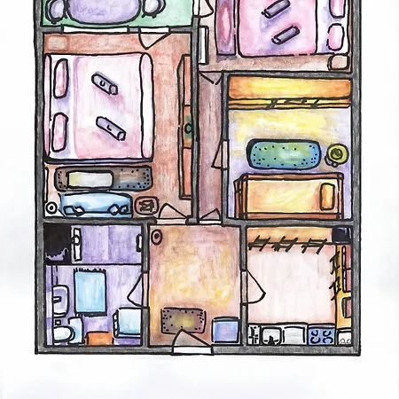 Apartment - Zen Haven Luxurious 3-room Japanese-themed With King-size Beds, Balcony, Bamboo Accents, Entertainment Galore & Private Parking - Near Airport & Train Station - *